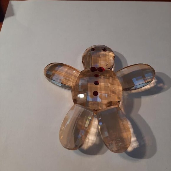 Simon Design Gingerbread Crystal Paperweight NIB - Picture 3 of 4